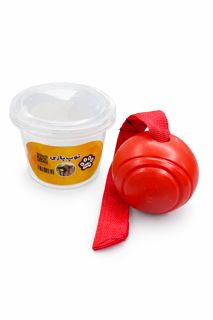 توپ بازی سگ مدل بندی مقاوم داخل باکس – اسباب‌بازی سرگرم‌کننده و بادوام 🐶🎾 کد 973