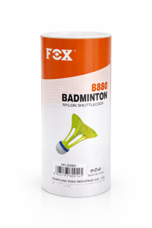 توپ‌های بدمینتون نایلونی FOX مدل B880 - مجموعه 3 عددی با رنگ‌های متنوع کد 3358