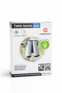 ست تور تنیس روی میز چنگ دی لی قابل حمل و جمع‌شو با گیره فنری" کد 3607