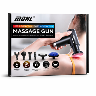 "ماساژور MD-XY-17 – تجربه‌ای حرفه‌ای از ماساژ سرد و گرم با 6 سطح شدت" کد 3598