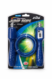 طناب ورزشی دیجیتال شمارش‌دار ۳ متری مدل CM-J585 – مناسب تمرینات هوازی 💪🔥کد3685