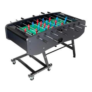 فوتبال دستی s12 صادراتی تاشو طوسی تیره کف سبز