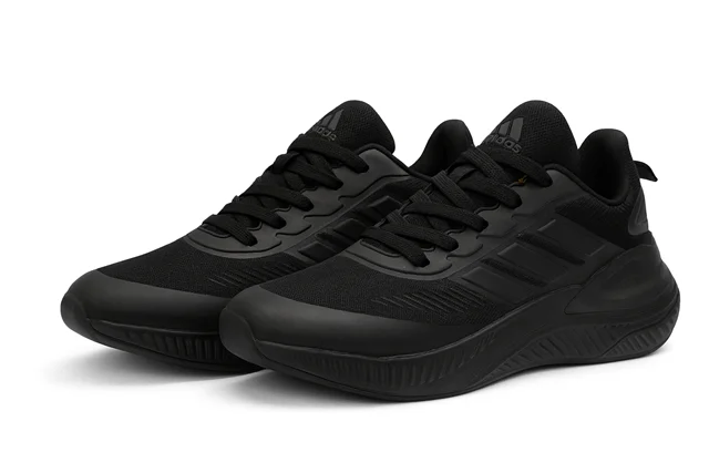 کتونی مشکی آدیداس با طراحی اسپرت