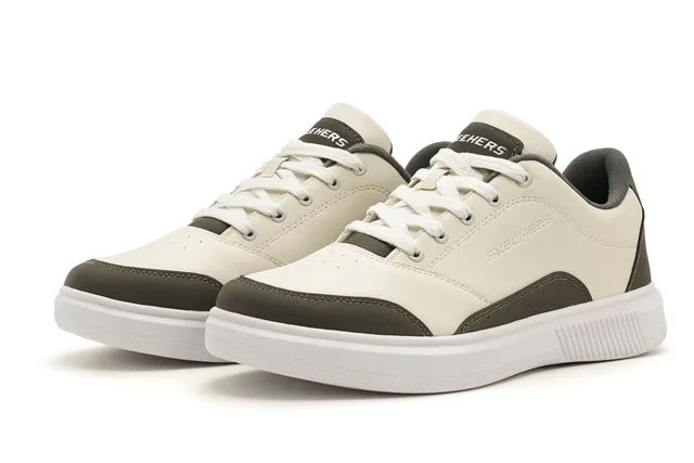 کتونی مدل چرم اسکیچرز