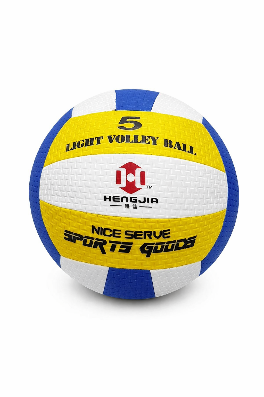 توپ والیبال تمرینی پنجه‌ای HENGJIA سایز 5 – سبک و خوش‌دست