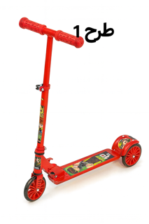 🛴 اسکوتر طرح گرافیتی با طراحی خاص  جذاب