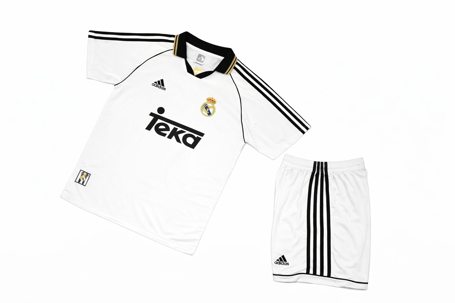 کیت رئال مادرید TEKA اورجینال| لباس خانگی کلاسیک | ست پیراهن و شورت