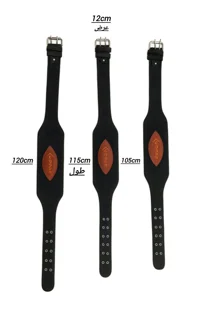 کمربند بدنسازی چرمی حرفه‌ای uonak– اشبالت  پشتیبانی و ثبات کامل برای تمرینات قدرتی»