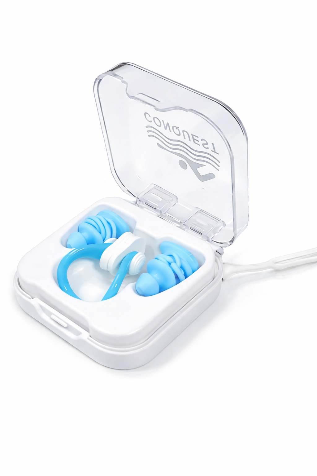 گوش‌گیر/بینی‌گیر Swimming | گیره بینی شنا ضدآب با فیت ثابت و راحت