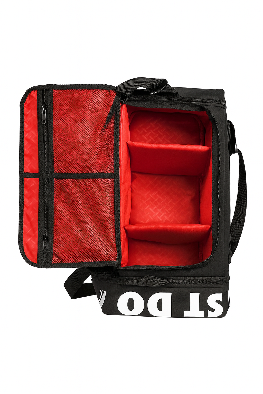 ساک تفکیکی نایک؛ مشکی  همراه هوشمند ورزش‌های حرفه‌ای!