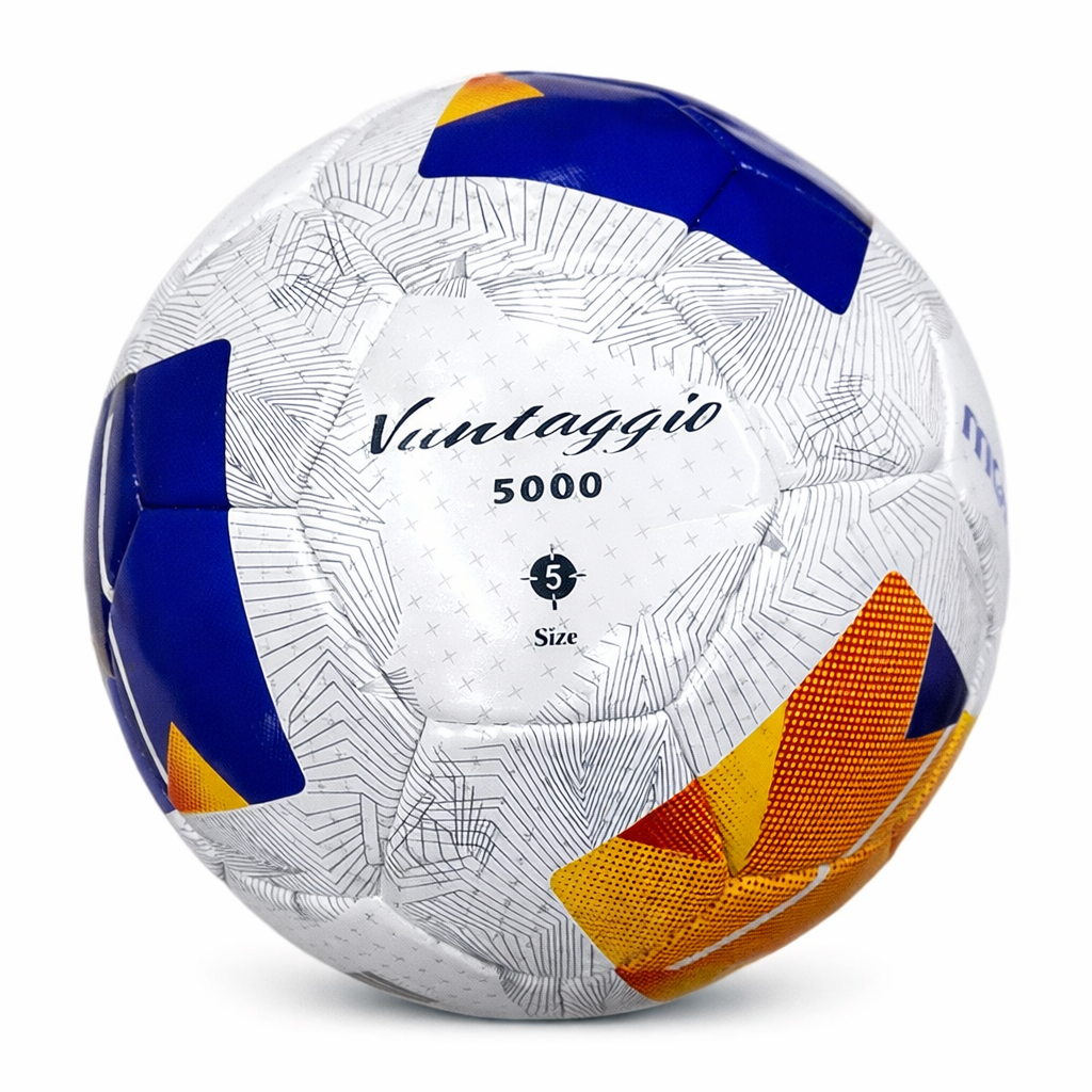 توپ فوتبال   مولتن   سایز 5  مدل vantaggio 5000 مربعی    تایید شده فیفا