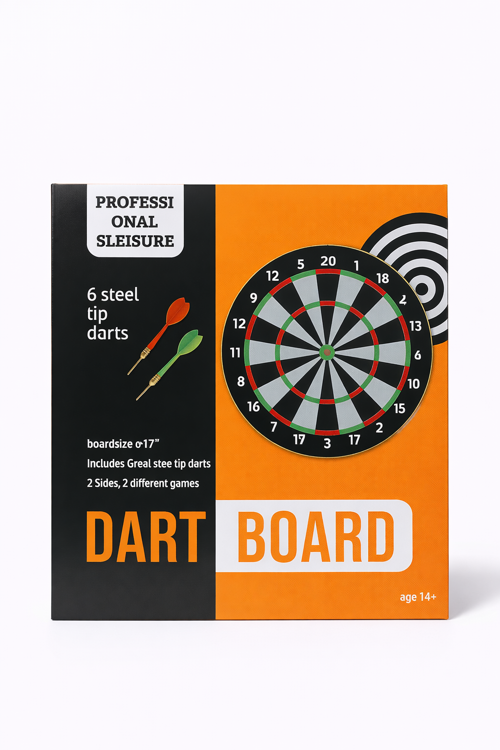 ✨ تخته دارت مقاوم و استاندارد مدل PROFESSIONAL SLEISURE