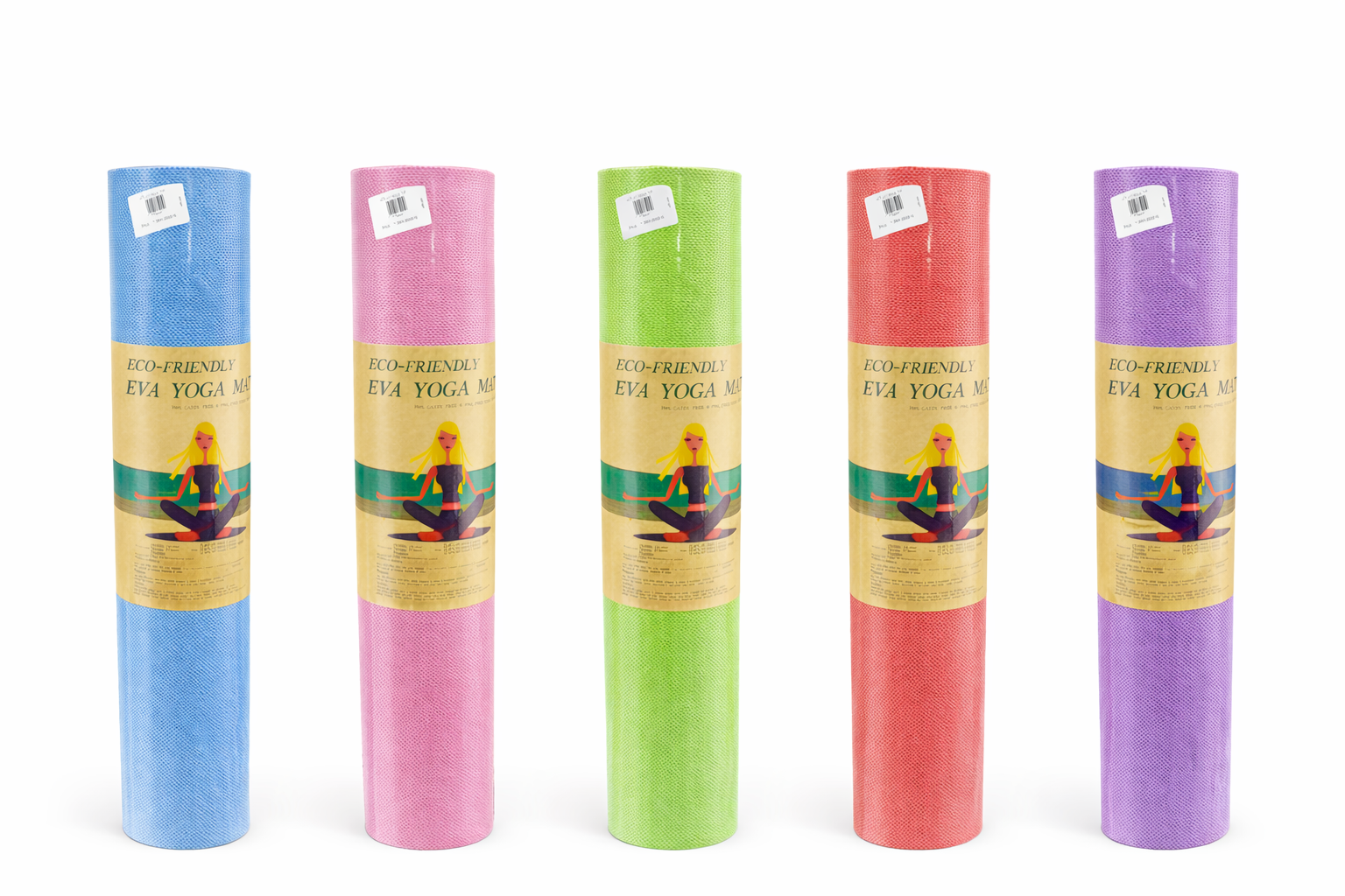 مت یوگا EVA Eco-Friendly – نرم، بادوام و ضدلغزش کد 3376