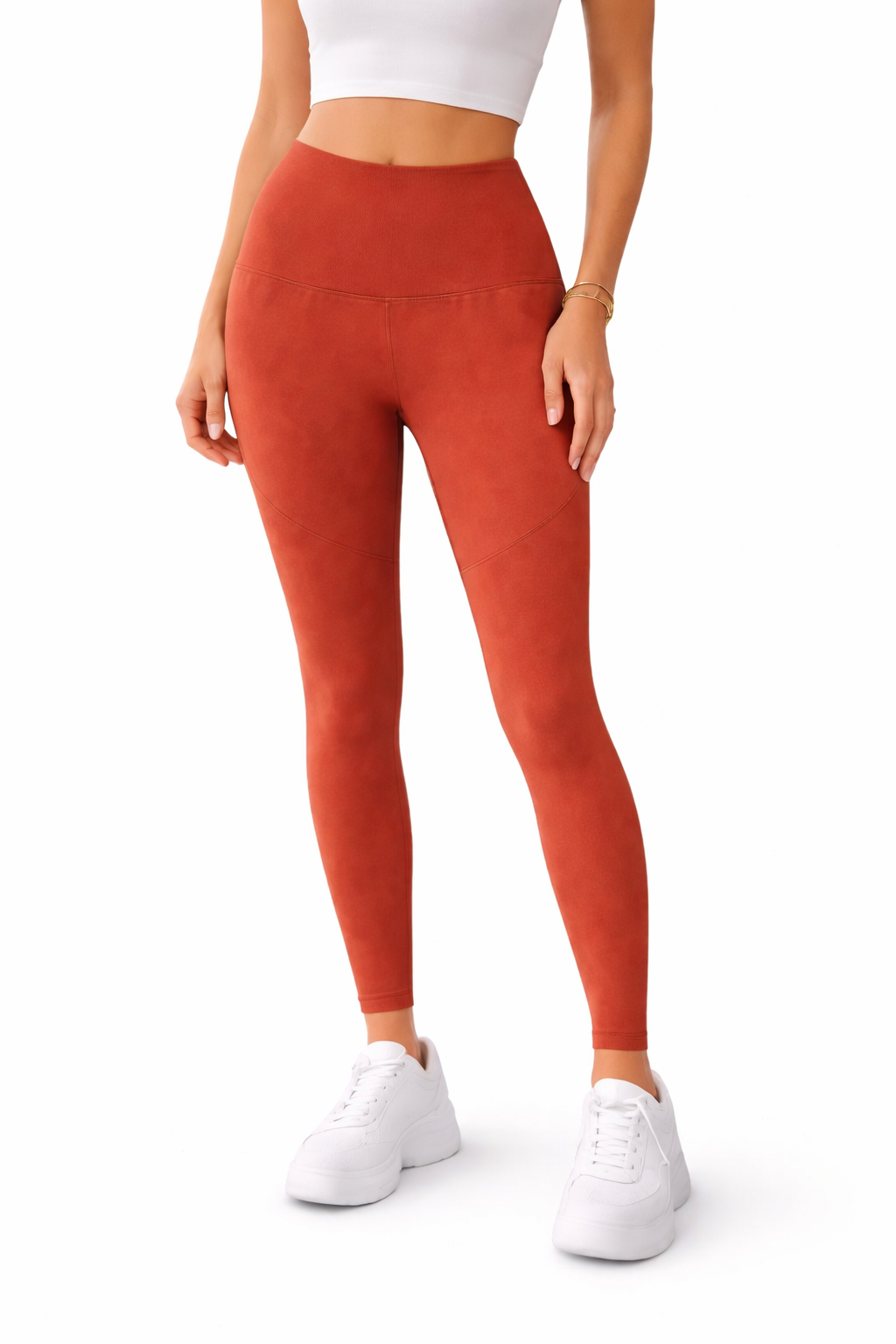 لگ زنانه ورزشی قهوه‌ای کشی وارداتی | فیت جذب، مناسب باشگاه و تمرین روزانه