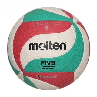 توپ والیبال مولتن V5M5000 | توپ مسابقه‌ای حرفه‌ای با تاییدیه FIVB