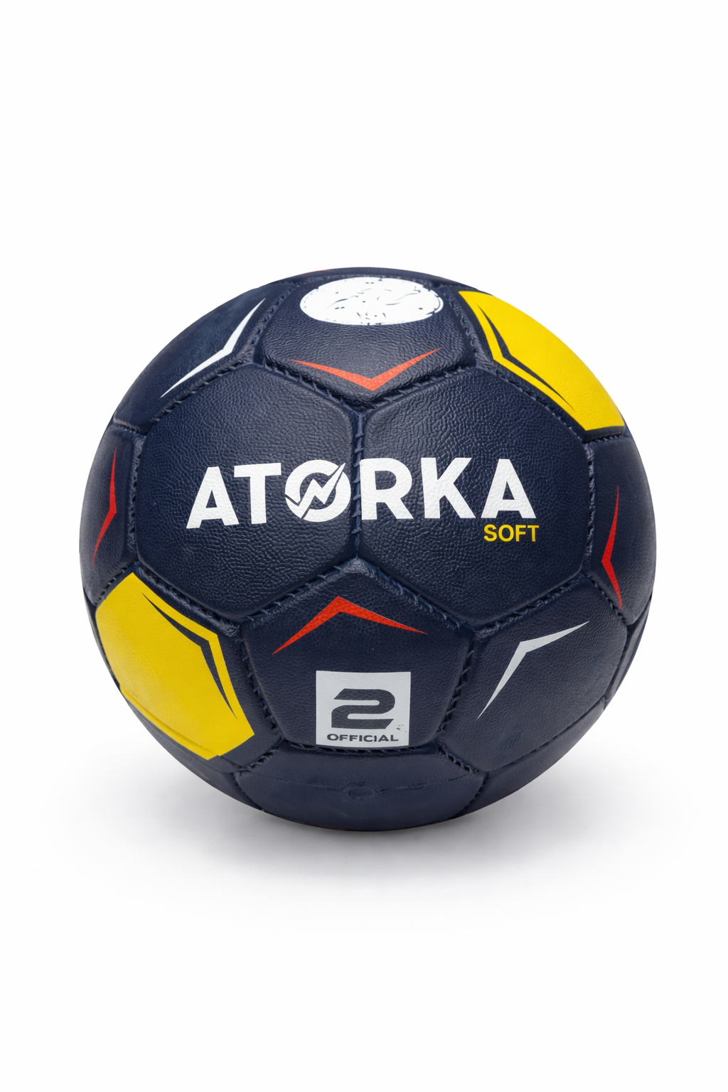 توپ هندبال حرفه‌ای ATORKA سایز استاندارد با رویه نرم