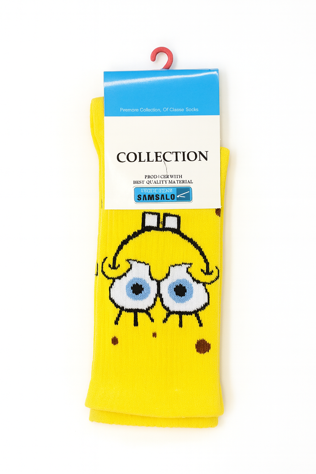 "جوراب فانتزی باب‌اسفنجی سامسالو  اورجینال | جوراب طرح کارتونی شاد و باکیفیت"