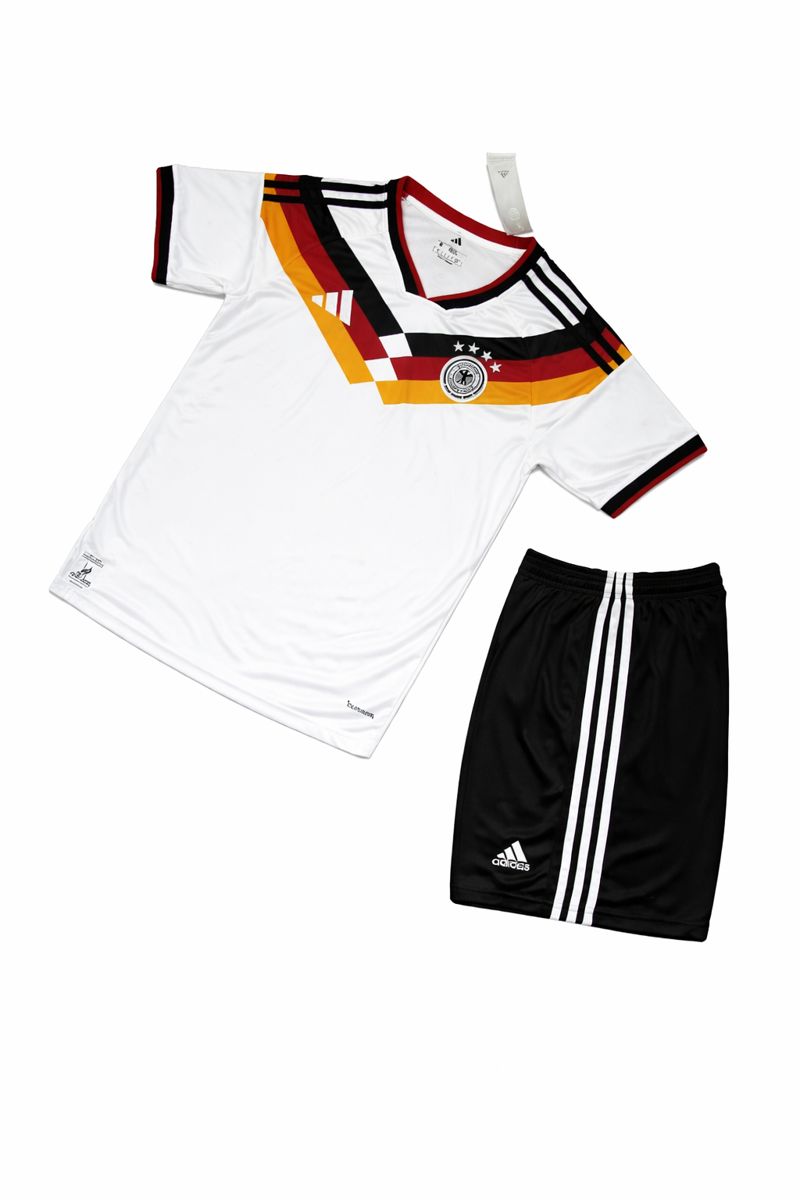 کیت تیم ملی آلمان 2024 اورجینال| لباس خانگی سفید | ست پیراهن و شورت