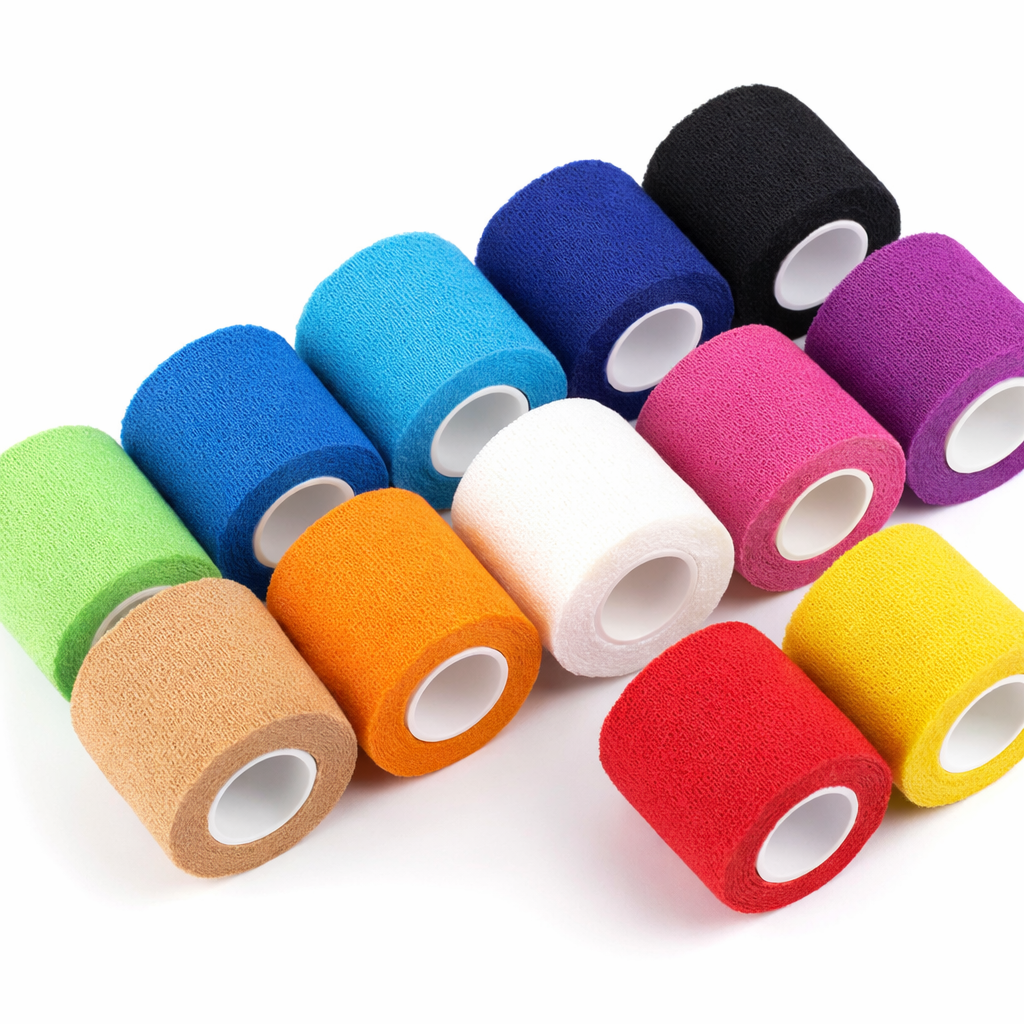 چسب فیکس ورزشی بزرگ – مناسب فیکس‌کردن مفاصل، بانداژ و تمرینات حرفه‌ای .کوچک