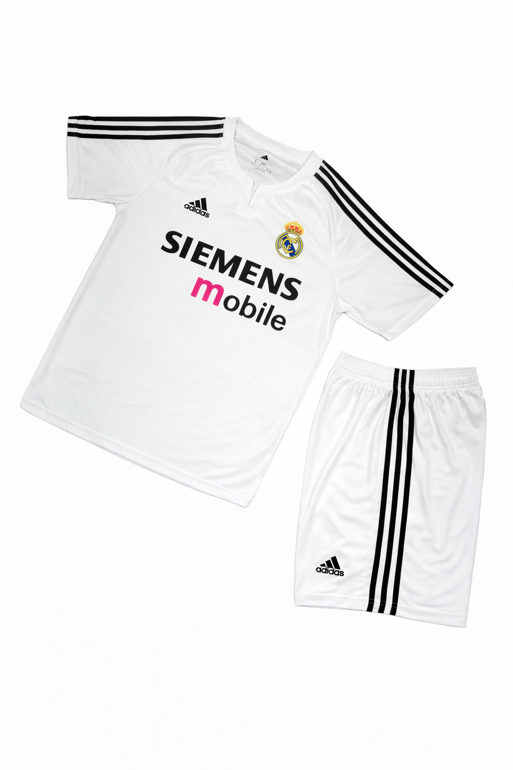 کیت رئال مادرید Siemens Mobile اورجینال| لباس خانگی کلاسیک | ست پیراهن و شورت