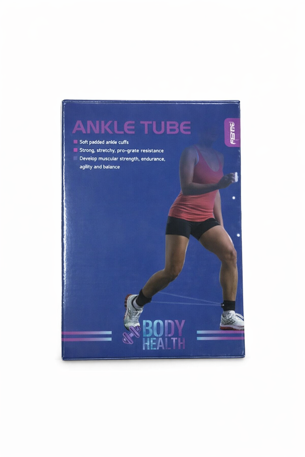 کش تمرینی مچ پا ANKLE TUBE  کش  بادی هلس مدل BODY HEALTH | مقاوم، سبک و ایده‌آل تمرینات قدرتی و توانبخشی  کد 692