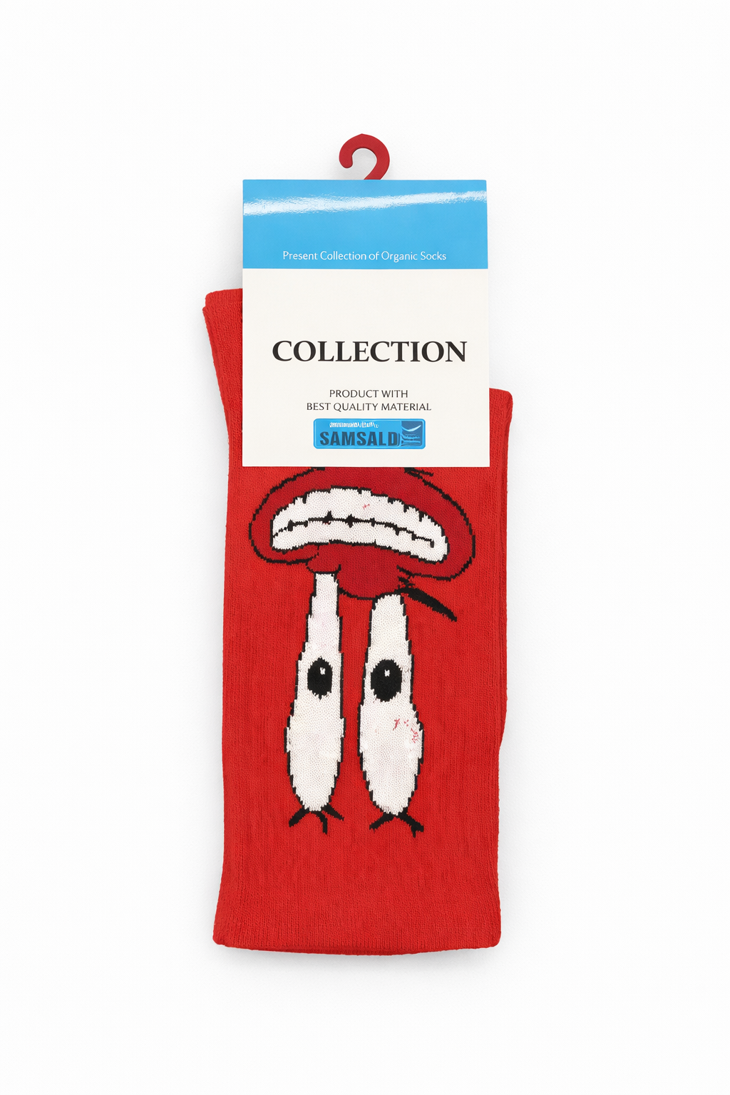 جوراب فانتزی طرح خرچنگ قرمز – مدل کارتونی خاص و پرطرفدار