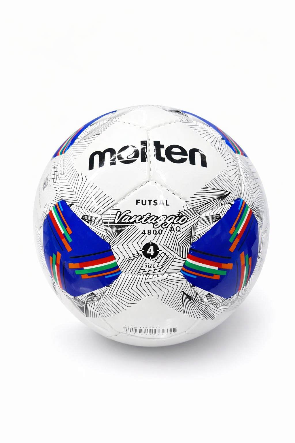 توپ فوتسال حرفه‌ای Molten مدل Vantaggio 4800 AQ سایز ۴